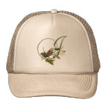 Initiale I d'oiseau chanteur Casquettes De Camionneur