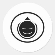 Inkt Ronde Stickers