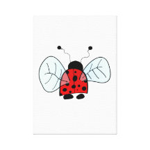 Insecte de Madame Toiles Tendues Sur Châssis