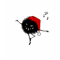 Insecte de Noël de danse T-shirt