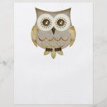 Insecte large de hibou de yeux prospectus en couleur