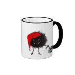 Insecte mauvais de Noël avec le présent Tasse À Café