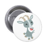 Insigne caracolant de bouton de chèvre de bande de badges avec agrafe