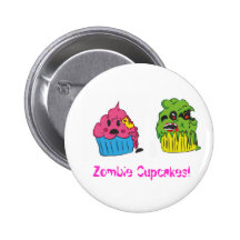 Insigne de petit gâteau de zombi pin's