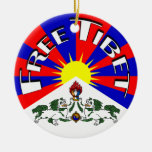 Insigne libre du Thibet Décoration Pour Sapin De Noël