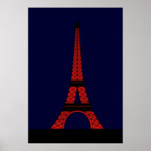 Inspiré par Tour Eiffel Affiche