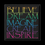 Inspirerend Woorden magneten