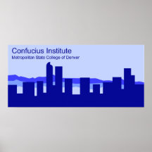 Institut de Confucius à Denver Posters