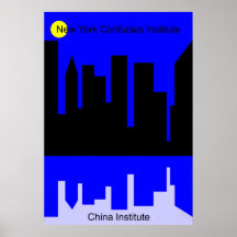 Institut de Confucius à New York Poster