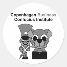Institut de Confucius d'affaires de Copenhague Adhésif