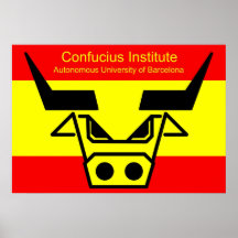 Institut de Confucius dans Barzelona Posters