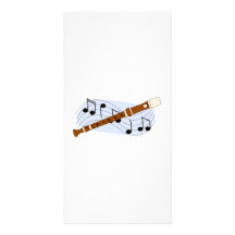 Instrument d'enregistreur de musique modèle pour photocarte