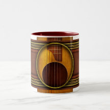 Instrument - guitare - jouons de la musique tasse à café