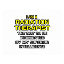 Intelligence supérieure de thérapeute de rayonneme carte postale