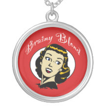 Intelligente Blonde Babe Hangertjes