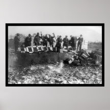 Interdiction sensationnelle 1923 de bouteilles à b poster