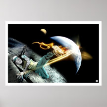 Intergalactische bboy posters