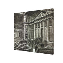 Intérieur des Chambres du Parlement, Vienne Toile Tendue