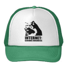 Internet : Affaires sérieuses (T-shirt drôle de lo Casquette De Camionneur