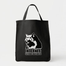 Internet : Affaires sérieuses (T-shirt drôle de lo Sac Fourre-tout