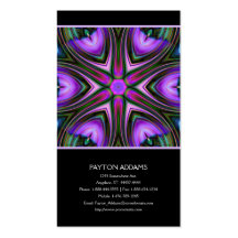 Intersectez le carte de visite d'illustration