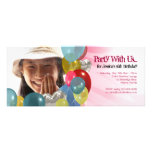 Invitation 9,25" de ballon x 4"