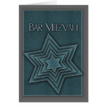 Invitation adulte de Mitzvah de barre Carte De Vœux