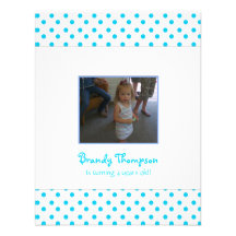 Invitation bleue et blanche de partie de point de 