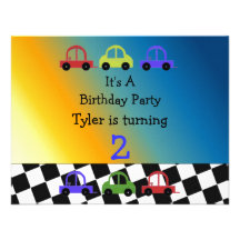 Invitation Checkered d'anniversaire de frontière d