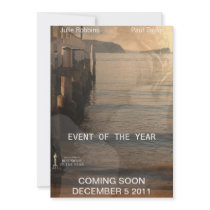 Invitation d'affiche de film