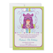 Invitation d'anniversaire de Rapunzel