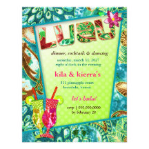 Invitation de 311 Lushious Luau