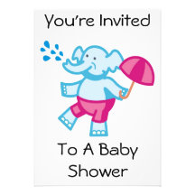 Invitation de baby shower