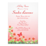 Invitation de baby shower : 004 marguerite et papi