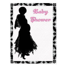 Invitation de baby shower cartes postales