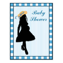 Invitation de baby shower cartes postales