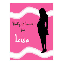Invitation de baby shower cartes postales