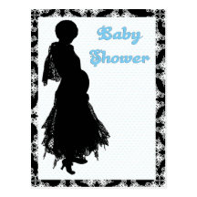 Invitation de baby shower cartes postales