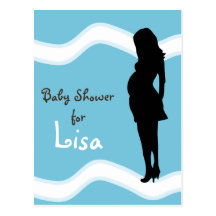 Invitation de baby shower cartes postales