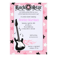 Invitation de baby shower de balancier de la VEDET