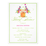 Invitation de baby shower de jardin invitations