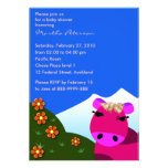 Invitation de baby shower : MOO 003