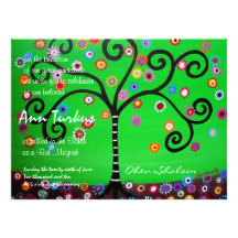Invitation de bat mitzvah de barre