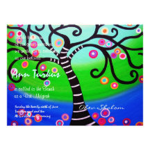 Invitation de bat mitzvah de barre