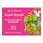 Invitation de brunch de Pâques