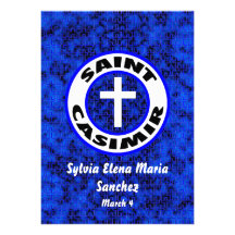 Invitation de Casimir de saint
