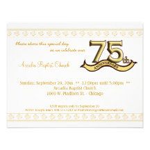 Invitation de célébration d'anniversaire de damass