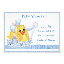 Invitation de CuddleCreek® BathtubDucky