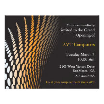 Invitation de Custom Company