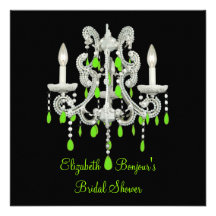 Invitation de ~ de lustre de nuit